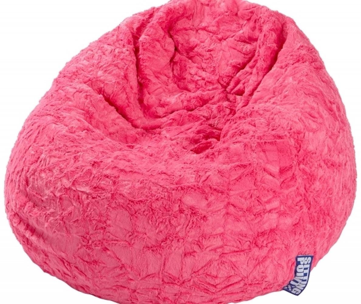 Sitzsack Sitzkissen Sessel Magma Fluffy L Magma Sitting Point Pink Bild 1