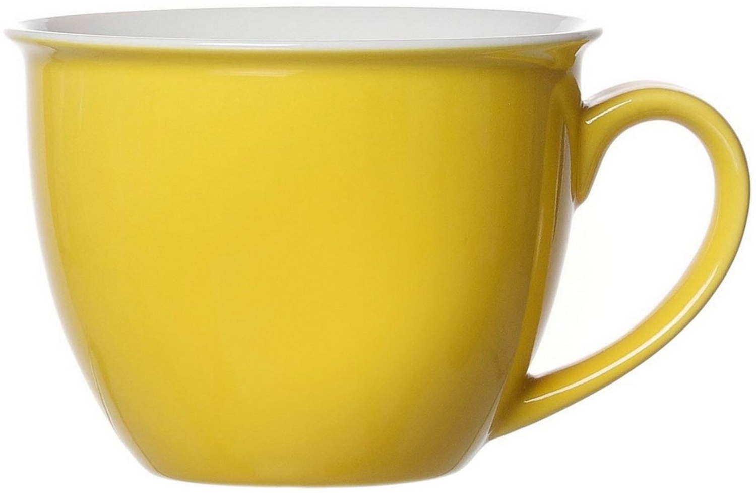 Ritzenhoff & Breker Doppio Jumbo Obere, Obertasse, Ober Tasse, Geschirr, Porzellan, Sonnengelb, 350 ml, 565027 Bild 1