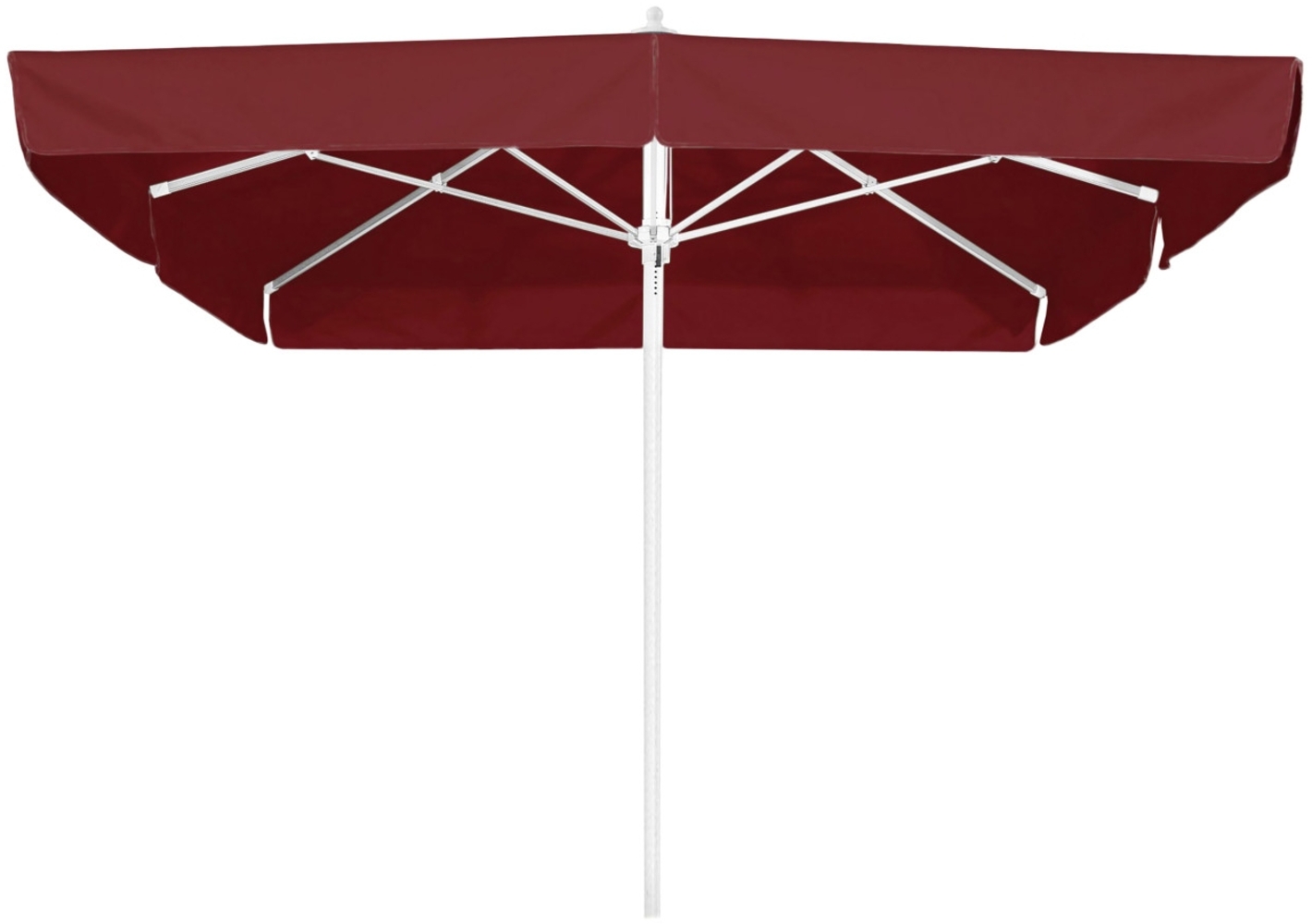Schneider Sonnenschirm Quadro bordeaux 300 x 300 cm Bild 1
