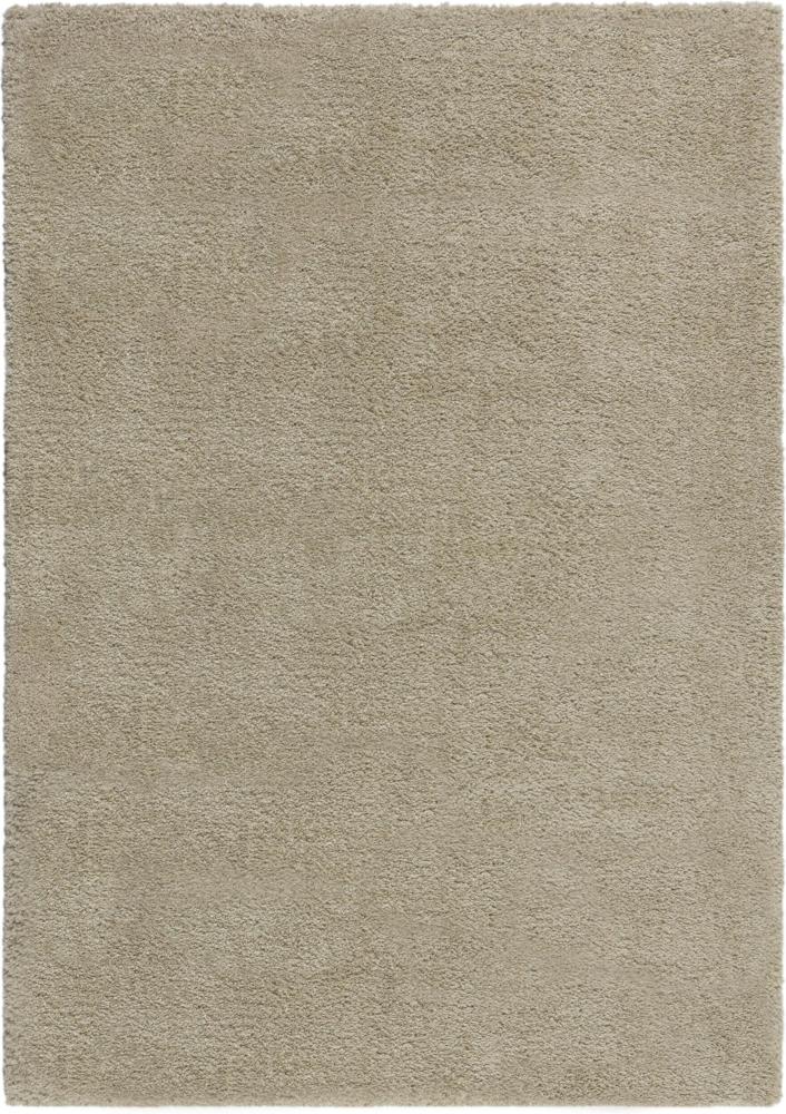 Kadima Design Strapazierfähiger & Kuscheliger Hochflor-Teppich "Lyne". Farbe: Beige, 140x200 cm Bild 1