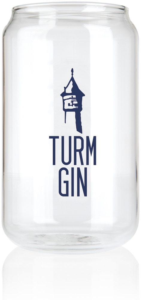 TURM GIN Cocktail Glas mit Logo - 400 ml Bild 1