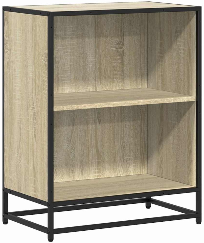 vidaXL Bücherregal Sonoma-Eiche 60x35x76 cm Holzwerkstoff 849100 Bild 1