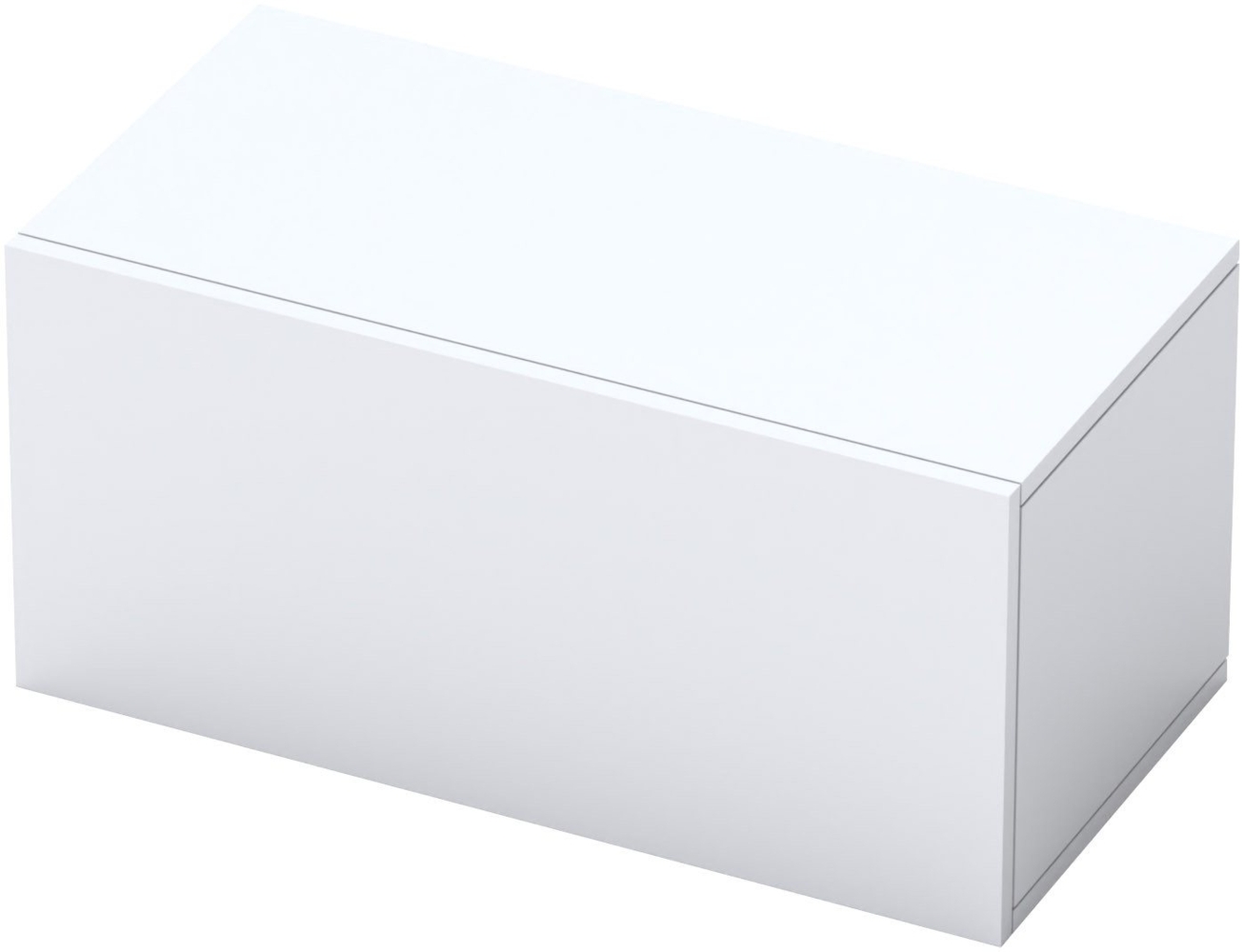 INOSIGN Hängevitrine Infinity Breite 69 cm, Höhe 29 cm, Hängeschrank mit 1 Klappe, Wandschrank waagerecht zu hängen, verschiedene Farben Bild 1