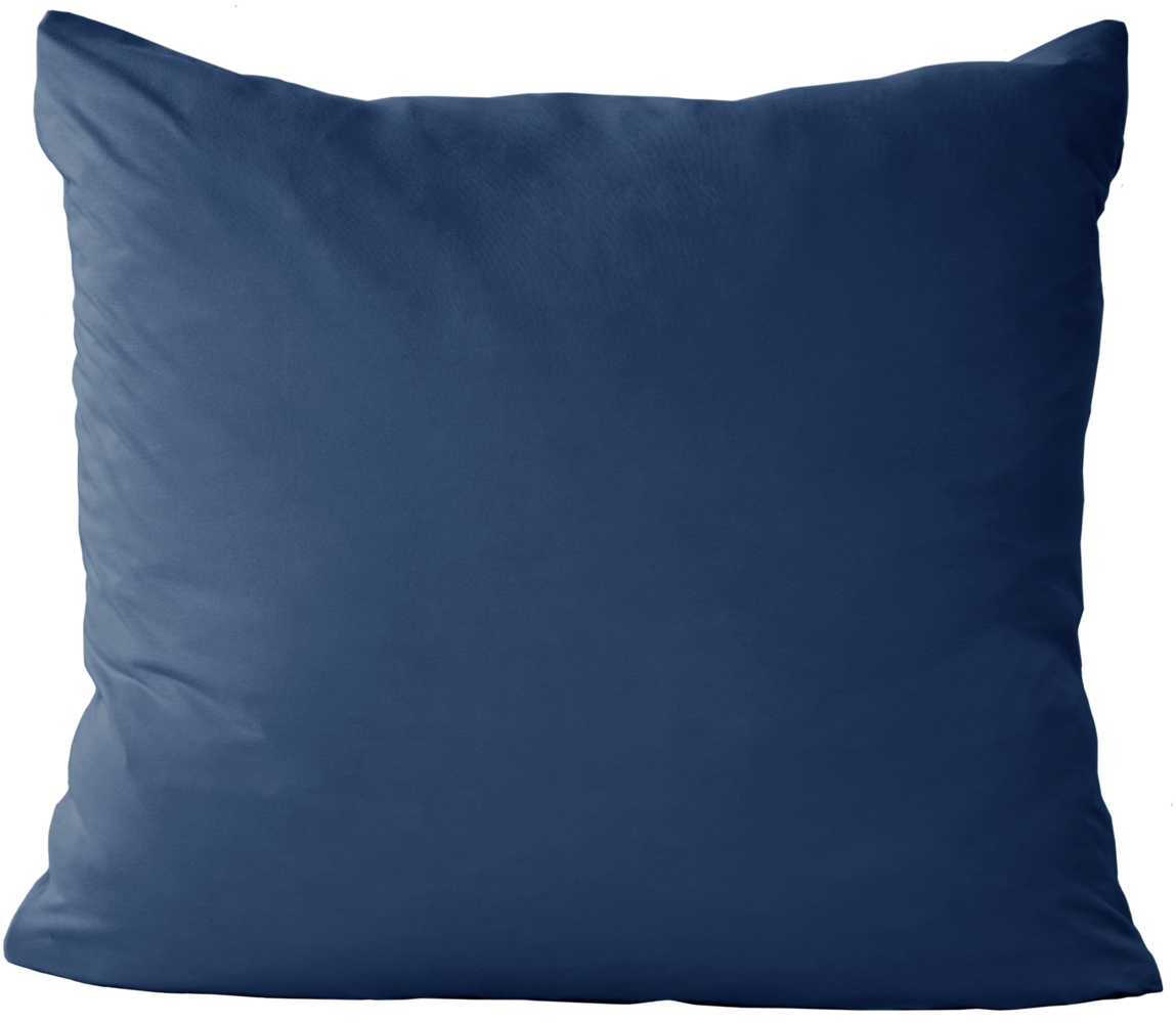 Vario Kissenbezug Jersey für Nackenrolle, marine, 15 x 40 cm Bild 1