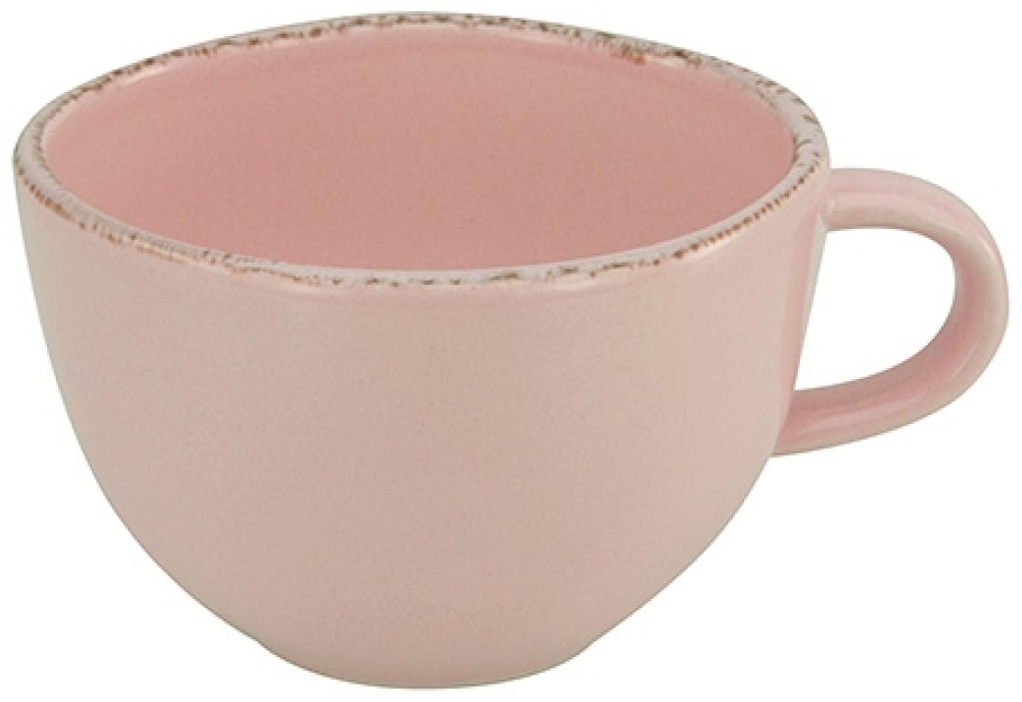 CreaTable 22122 PINK LADY Kaffeeobere 20 cl, rosé / Steingut / Kaffeetasse Bild 1