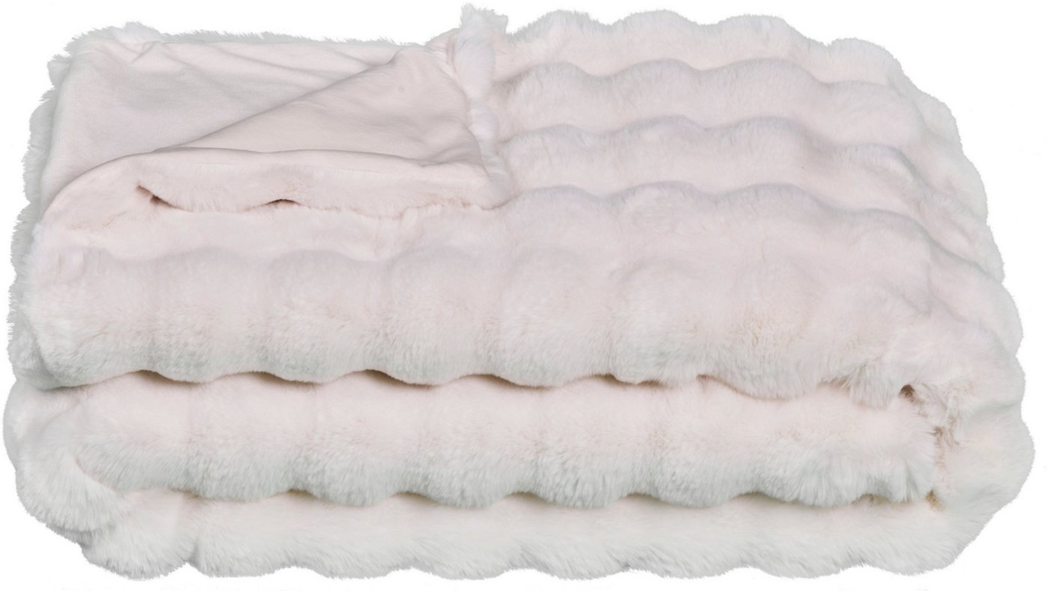 Webpelzdecke Felldecke Kuscheldecke Plaid 150x200 Cosy creme 40151 Bild 1