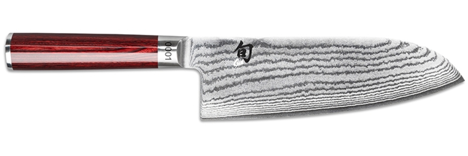 Shun Classic Red Großes Santoku 7.5" (19,0 cm) Red Edition Limitiert a. 3000 St. Bild 1