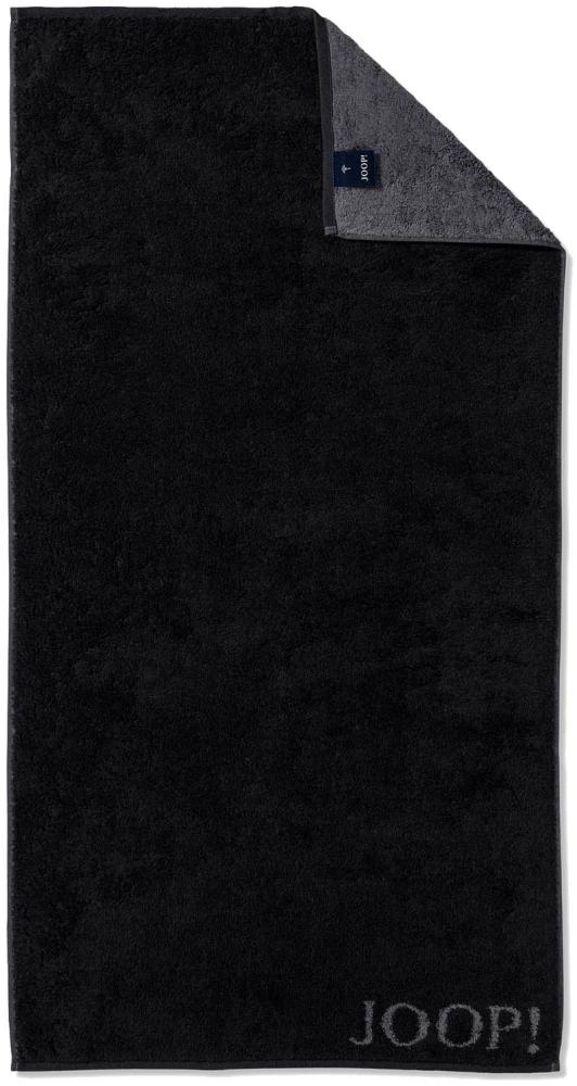 JOOP! Duschtuch Classic Frottierkollektion - 80x150 cm, Walkfrottier Schwarz Bild 1