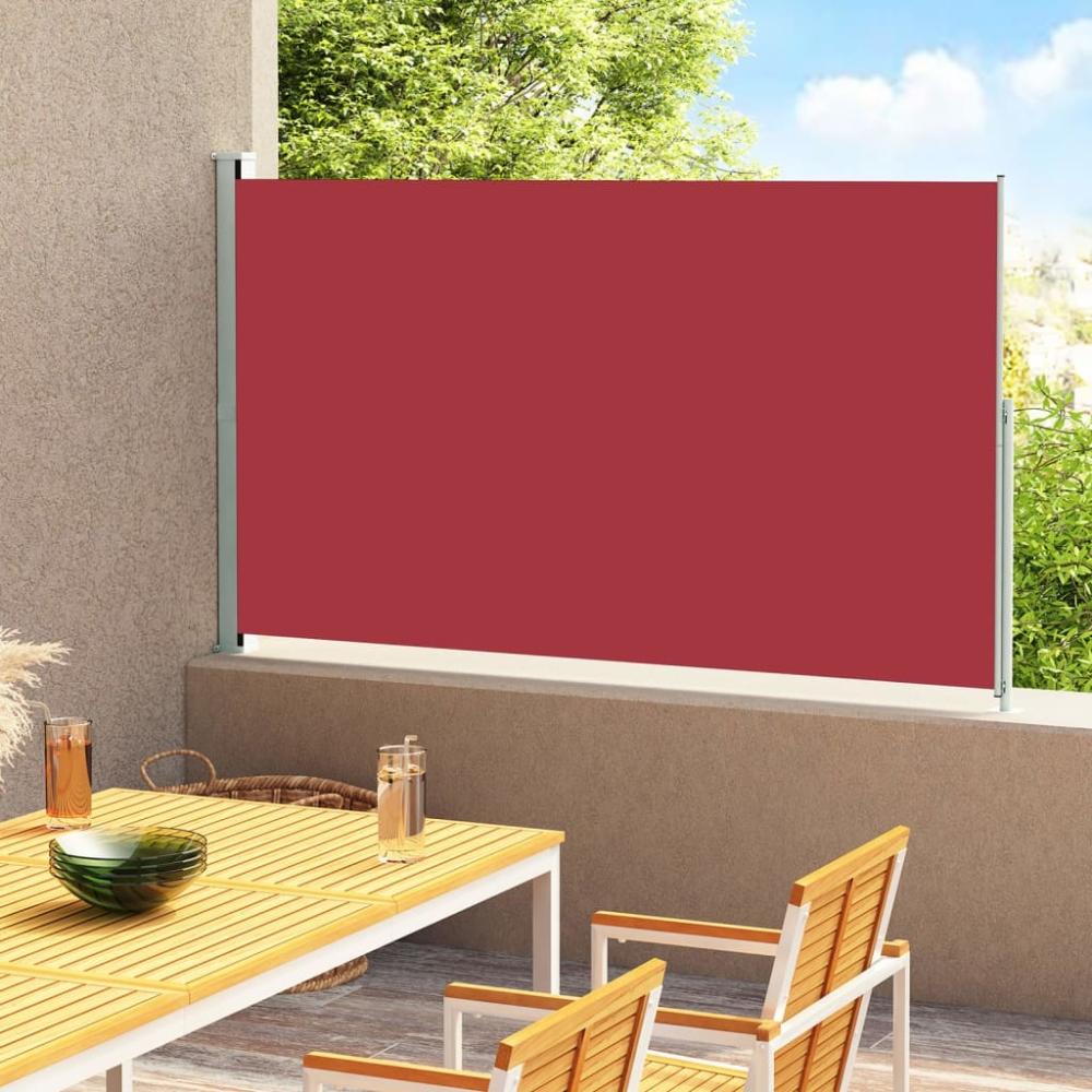 vidaXL Seitenmarkise Ausziehbar 180x300 cm Rot 313404 Bild 1