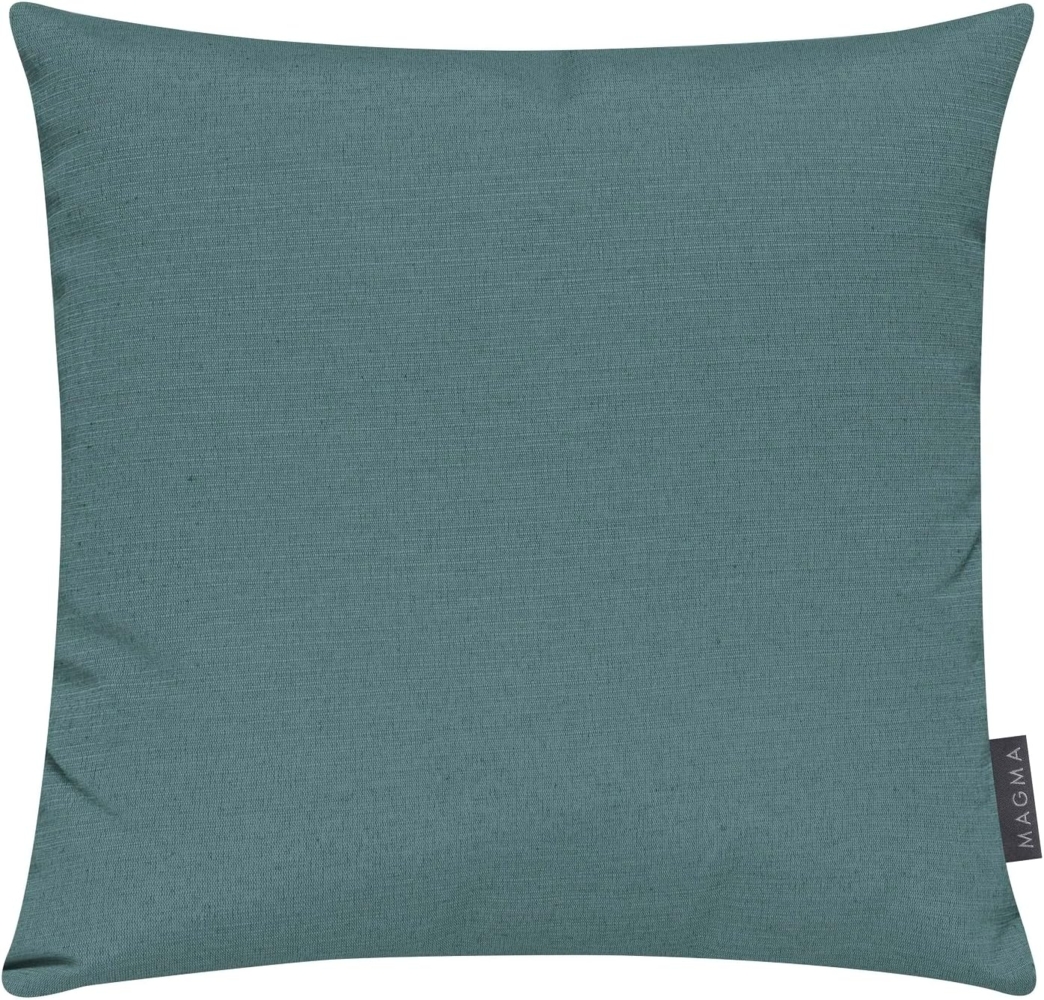 MAGMA Kissenhüllen FINO - ca. 40 x 40 cm - 2er Set petrol Bild 1