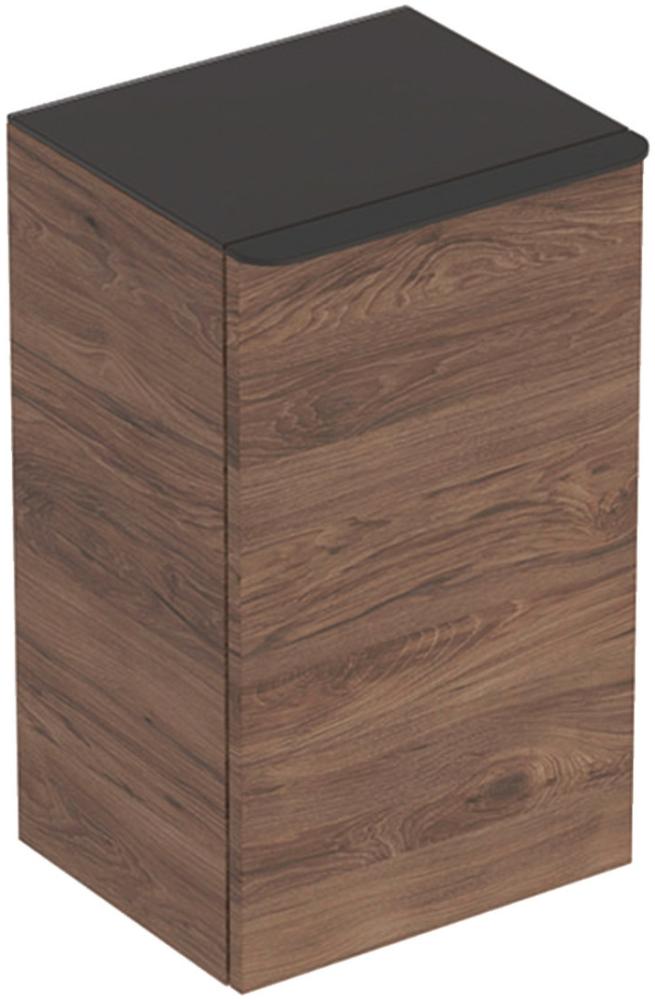 GEBERIT SMYLE SQUARE Seitenschrank 36 cm breit, Braun dunkel, Türanschlag rechts Bild 1