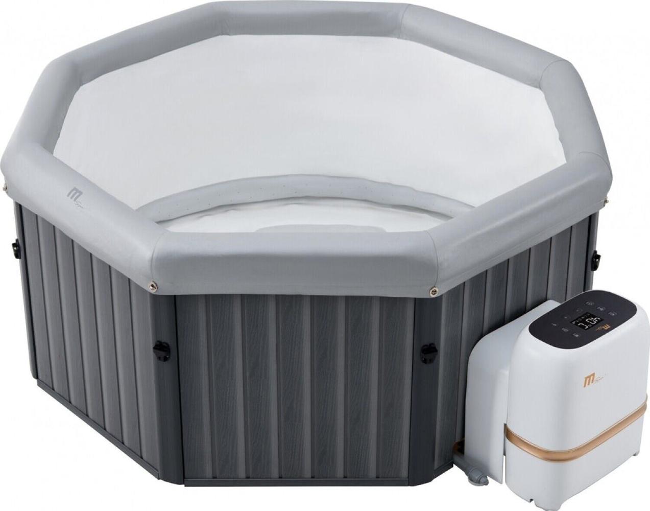 XXL Luxus Whirlpool 193x193x76 Tuscany 2024 Outdoor +Indoor Pool 6 Pers. Mspa Bild 1
