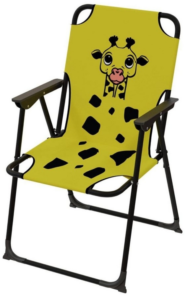 Kinder Campingstuhl Klappstuhl Gartenstuhl Campingstuhl Giraffe Bild 1