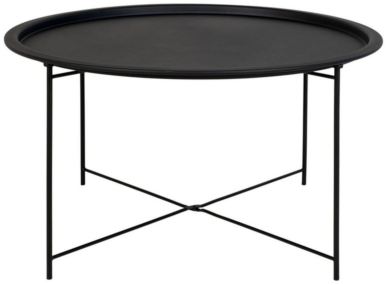 House Nordic Couchtisch in Schwarz, Metall - 43cm (H) Bild 1