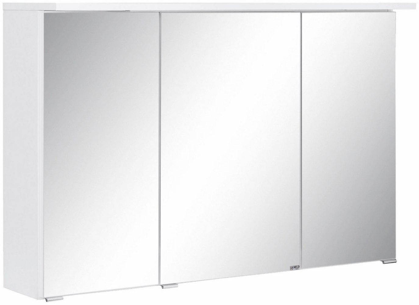 welltime Spiegelschrank Ravenna Breite 100 cm Bild 1