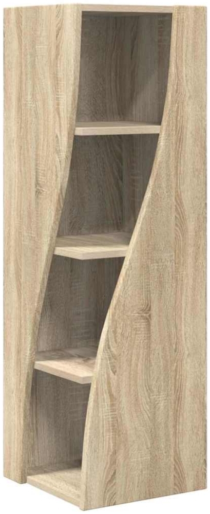 vidaXL Eckschrank Weiß 32 x 32 x 102 cm Holzwerkstoff 889857 Bild 1