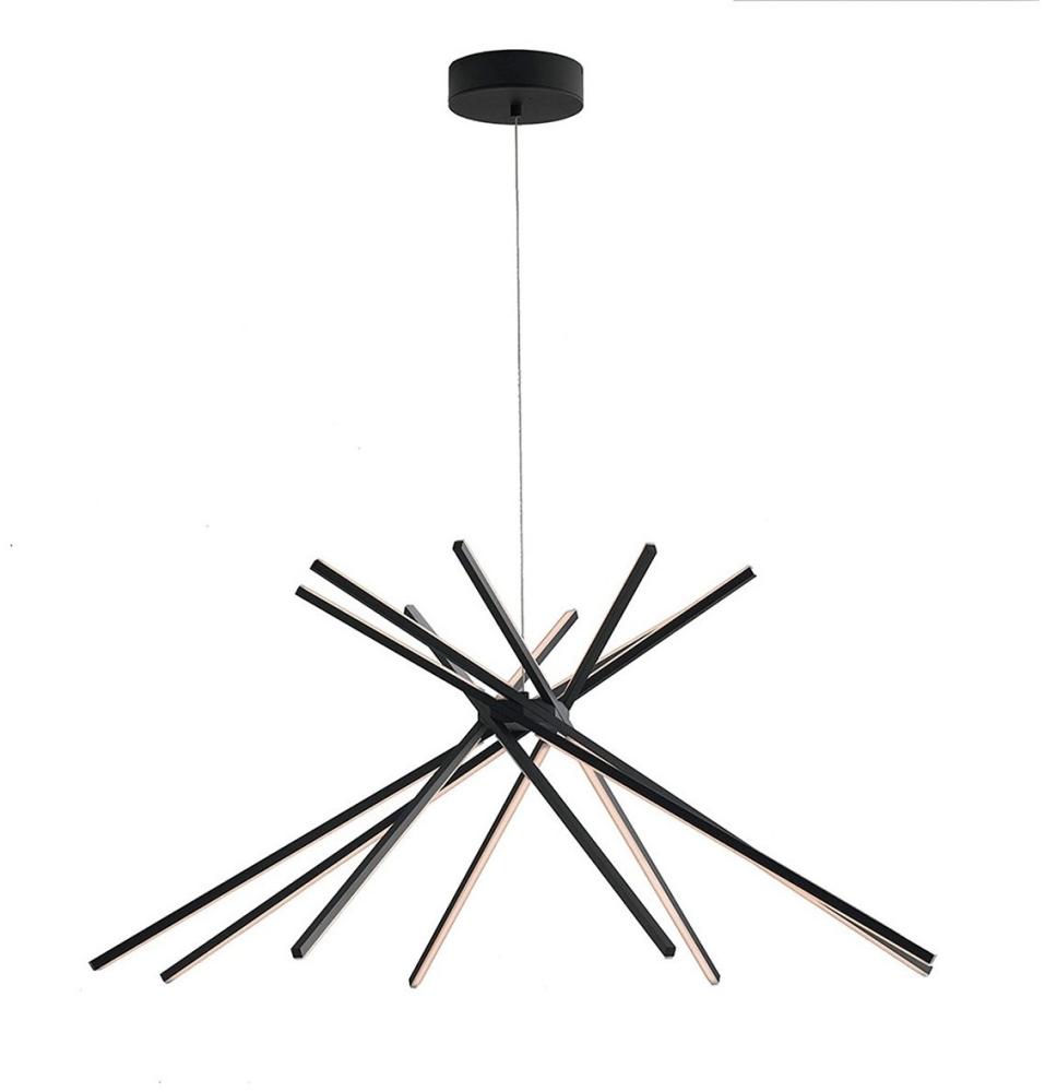 Luce Design LED Shanghai S8 Nero Pendelleuchte 8-flammig ECO Light Bild 1