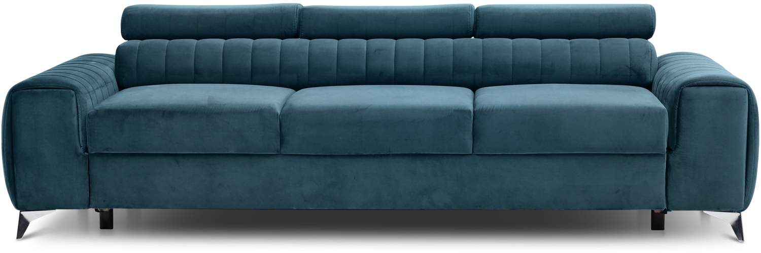 Laurence, Sofa, Couch, Dunkelblau Bild 1