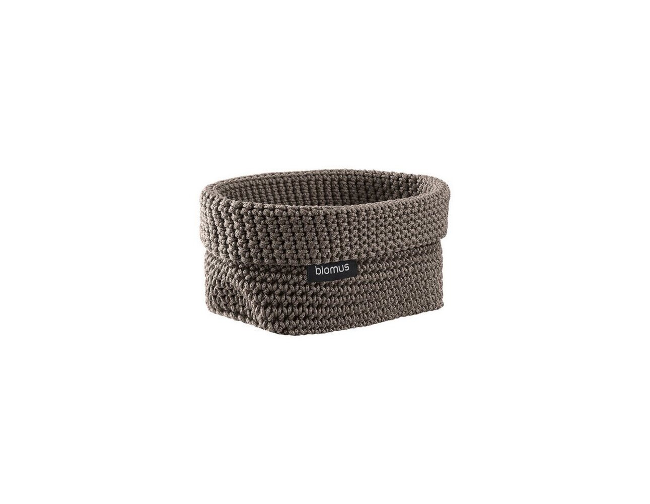 blomus Häkelkorb -TELA- aus Kunstfaser, Korb für Aufbewahrung, hochwertige Verarbeitung, exklusive Optik Bild 1