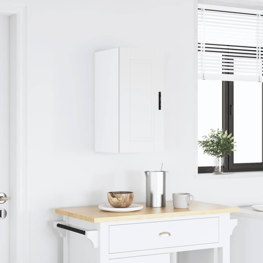 vidaXL Küchen-Hängeschrank Porto Weiß Holzwerkstoff 854017 Bild 1