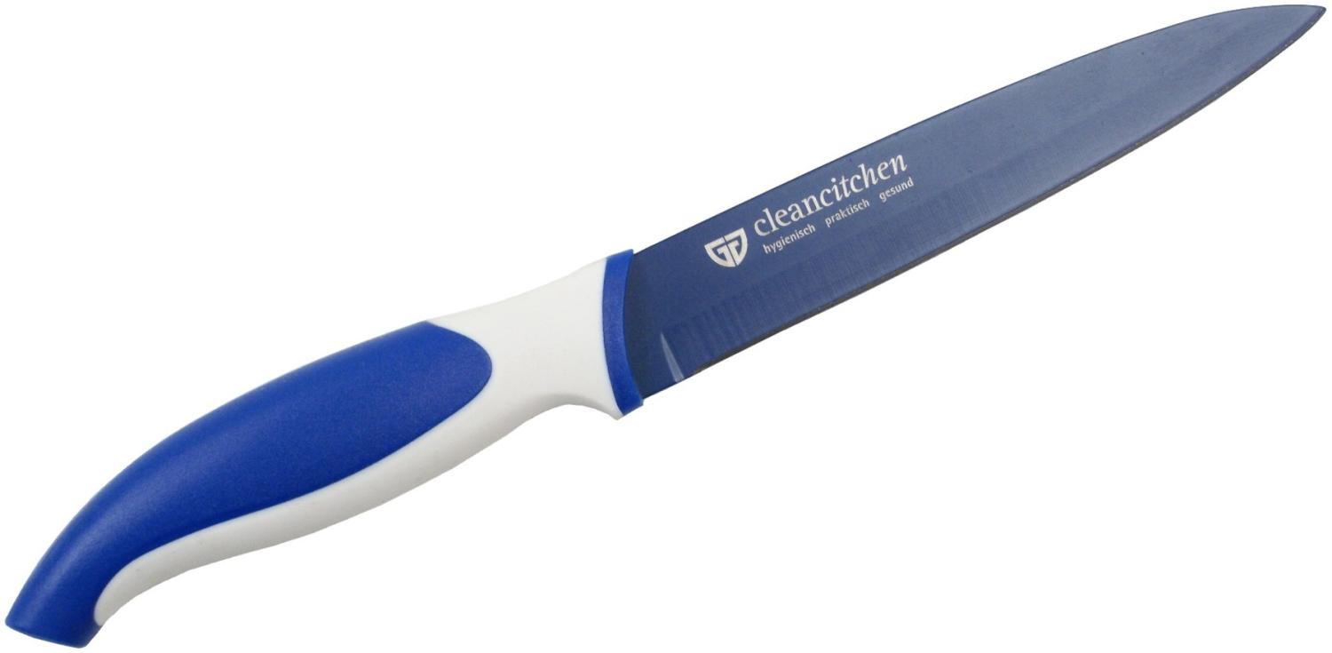 Allzweckmesser 5" (12,7 cm) blau, Serie CLEANCITCHEN Bild 1
