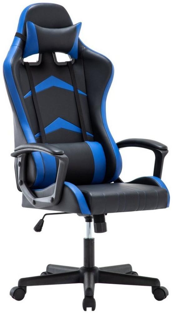 Intimate WM Heart Gaming-Stuhl Verstellbarer Ergonomischer Schreibtischstuhl mit hoher Rückenlehne, Höhenverstellbar Bürostuhl mit Kopfkissen, Lendenkissen Bild 1