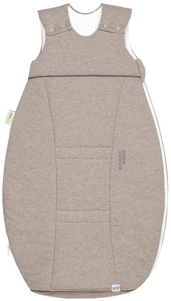 Odenwälder Jersey-Schlafsack Airpoints melange latte 90 cm Bild 1