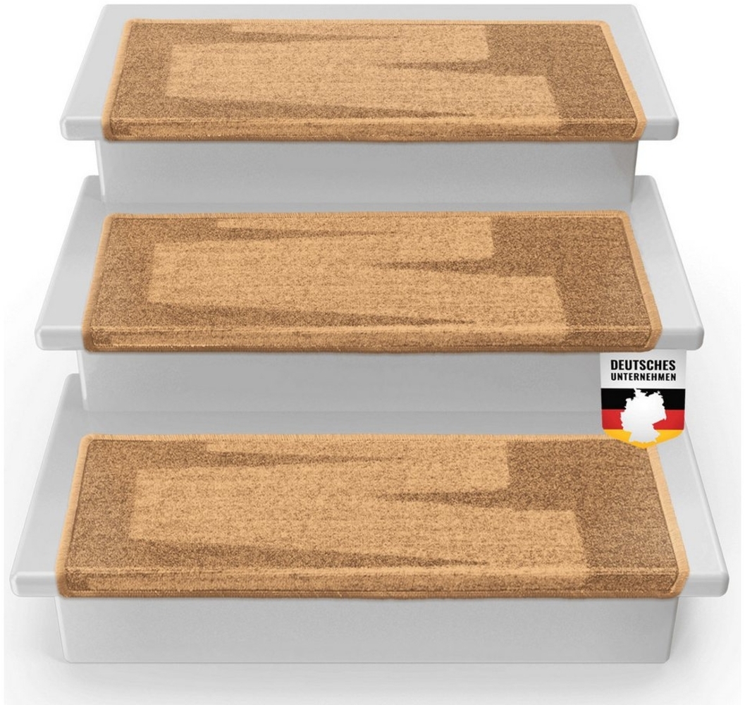 Floordirekt Stufenmatte Via Veneto, Erhältlich in vielen Farben & Größen, Treppenschutz, Halbrund, Höhe: 8,5 mm Bild 1
