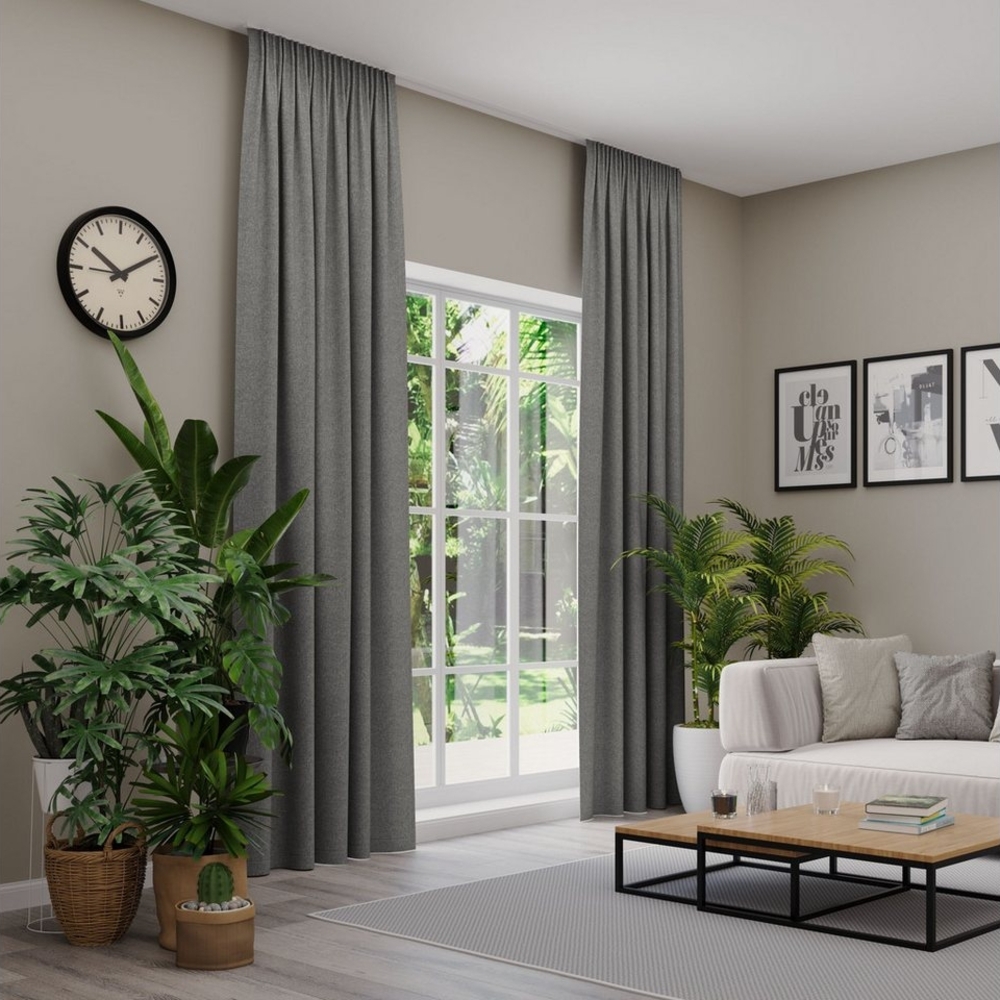 Neutex for you! Vorhang nach Maß ARUBA (1 St), Multifunktionsband, verdunkelnd, Jacquard, Uni Dimout, hochwertige Webstruktur Bild 1