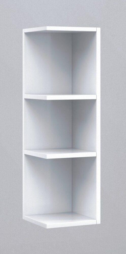habeig Eckregal Mehrzweckregal Regal Badregal Badschrank weiß Bad, 65 cm hoch Bild 1
