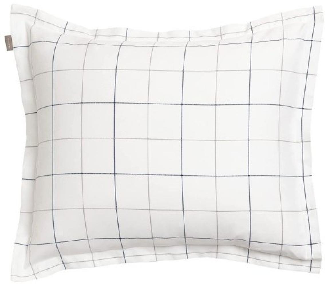 Gant Home Kopfkissenbezug Twill Check Indigo Blue (80x80 cm) 851023101-434 Bild 1