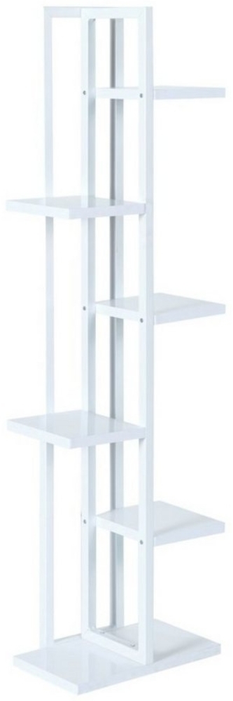 Pflanzregal Tohmajärvi Metall 120x34x21cm Weiß [en. casa] Bild 1