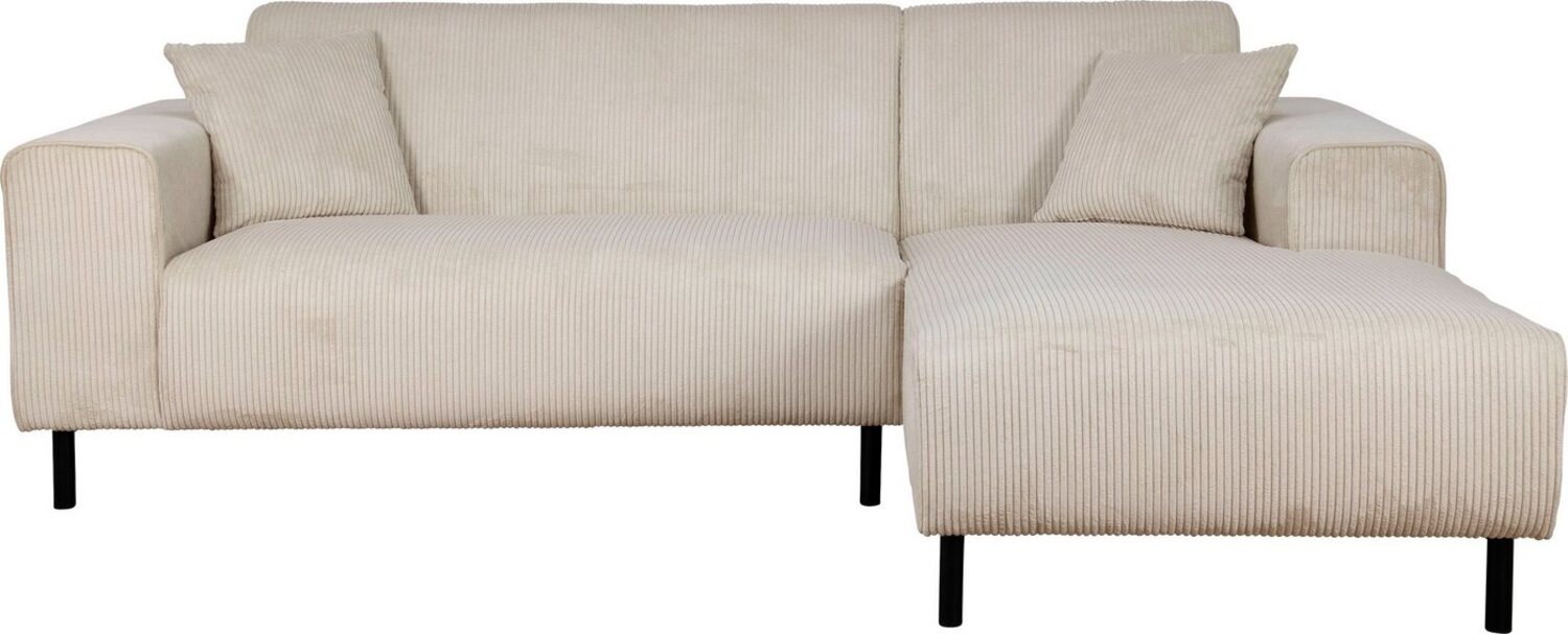 Home affaire Ecksofa ARROS L-Form, incl. loser Zierkissen, Maße B/T/H: 235/163/81 cm, auch in Cord Bild 1