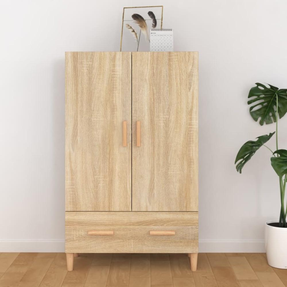 vidaXL Highboard Sonoma-Eiche 70x31x115 cm Holzwerkstoff [812531] Bild 1