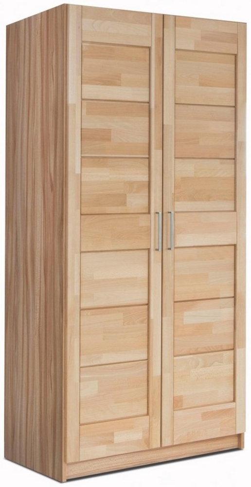 Home affaire Drehtürenschrank Triest teilmassiv, FSC®-zertifizierte Buche Bild 1