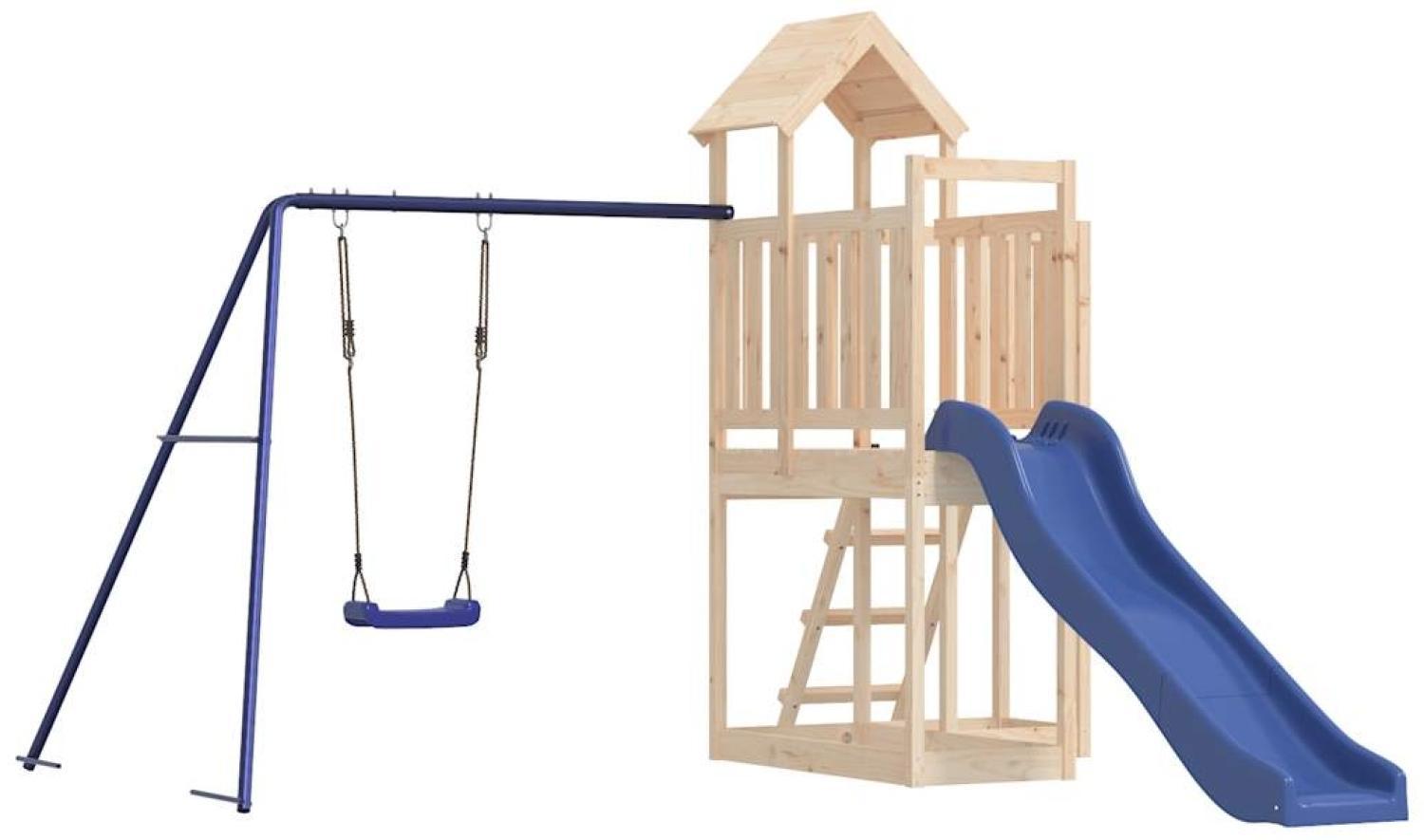vidaXL Spielturm Massivholz Kiefer 3155840 Bild 1