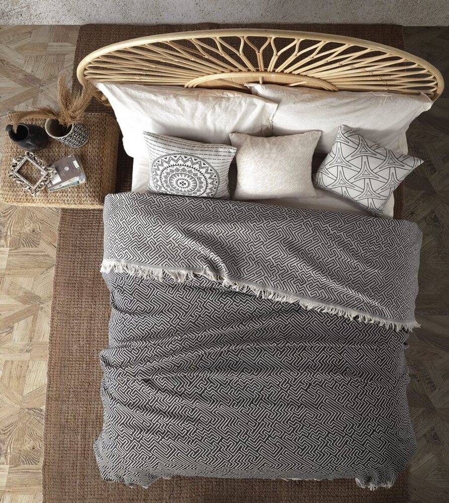 BOHORIA Tagesdecke BOHORIA® Premium Tagesdecke "Ubud" (150x200cm / 220 x 240cm), mit Muster Bild 1