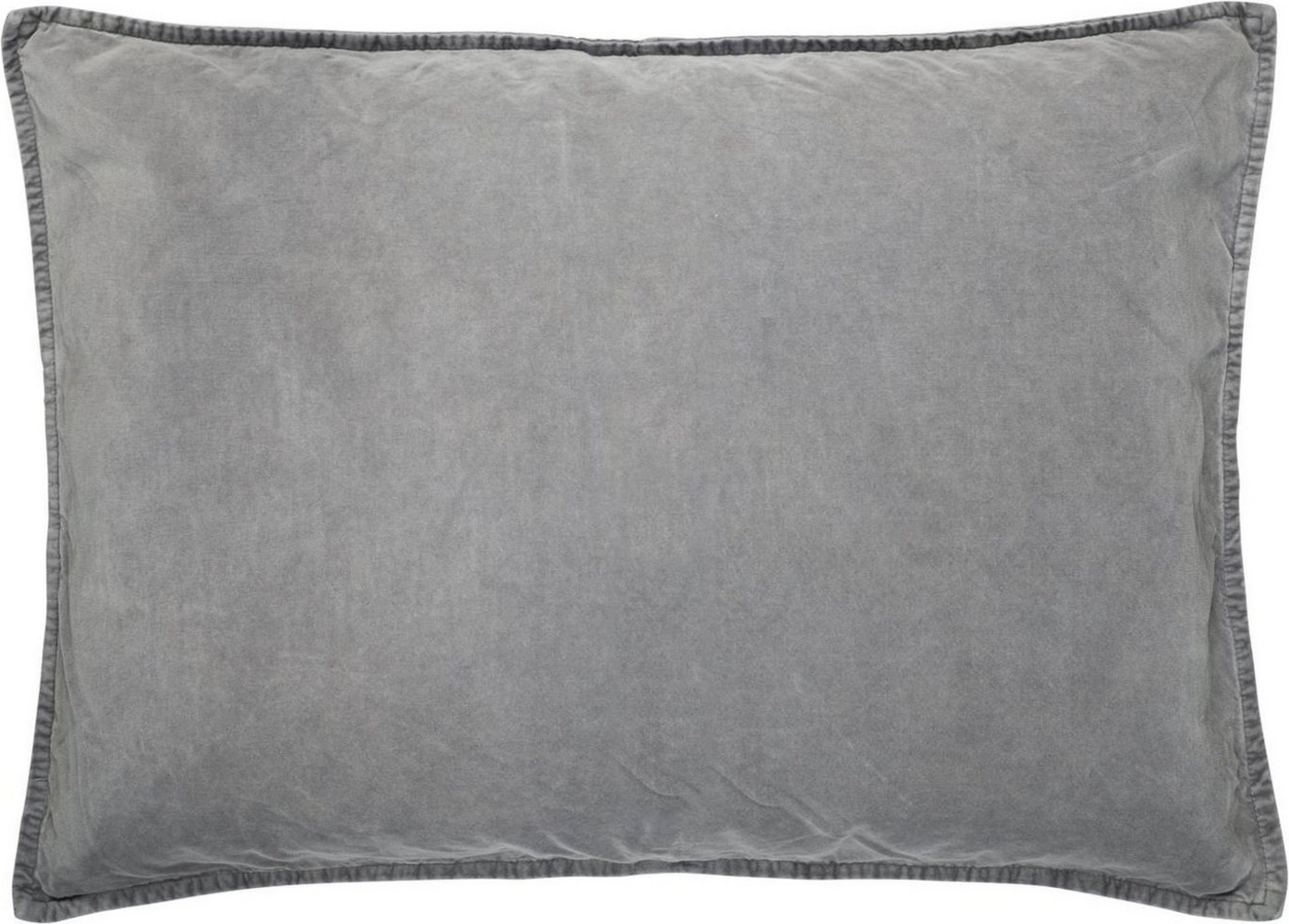 Kissenhülle Kissenbezug Samt Velour Smoke Grau 70x50cm Ib Laursen 6229 58 Bild 1