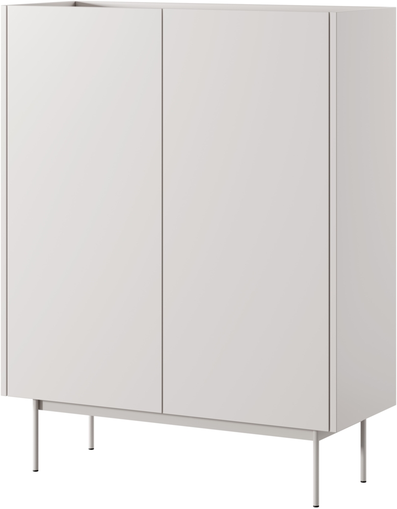 AX LIVING Kommode Schmal Hoch Orchis KD97 97 cm Modern in Kaschmir Bild 1