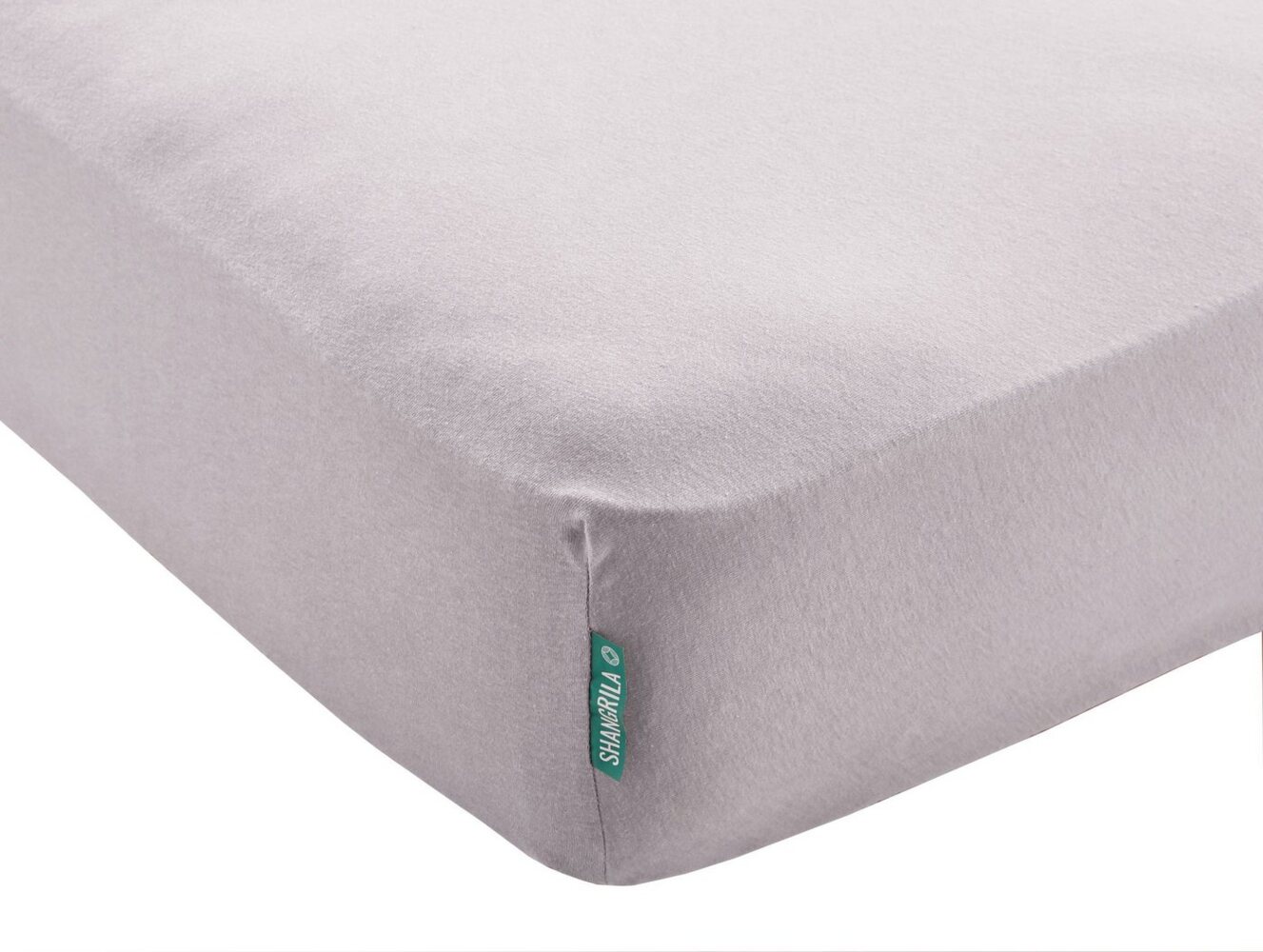 Shangrila Spannbettlaken, Jersey, Gummizug: rundum, (1 Stück), Bettlaken Microsatin Rundumgummizug 202092 Bild 1