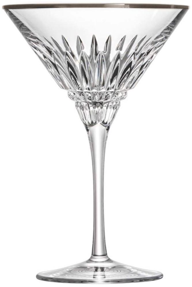 Cocktailglas Kristall Empire Platin clear (17,5 cm) Bild 1