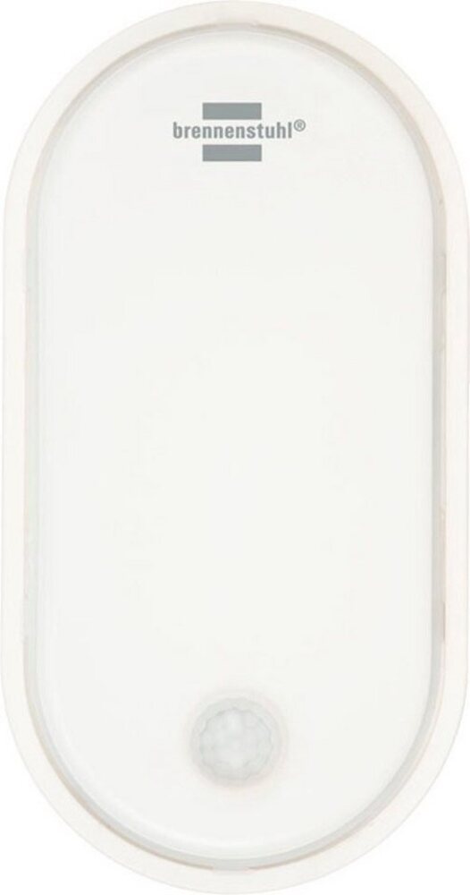 Brennenstuhl LED Ovalleuchte OL 1650 P (15W, 1680lm, 4000K, IP54, Kellerlampe zur Wandmontage mit Bewegungsmelder) Bild 1