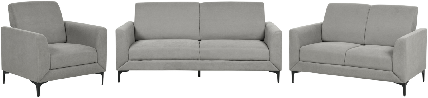 Sofa Set grau 6-Sitzer FENES Bild 1