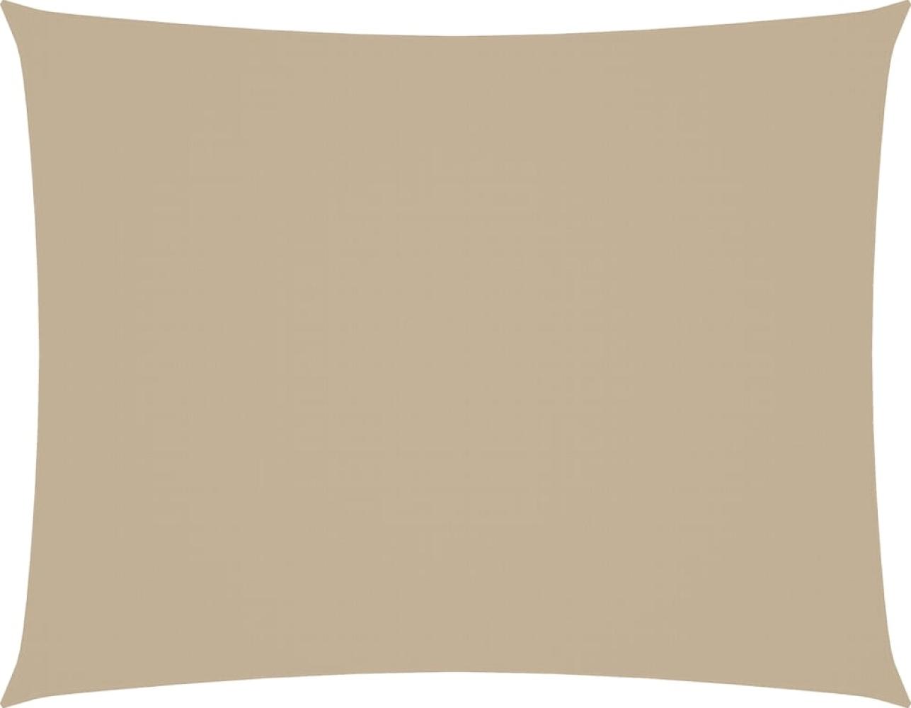 vidaXL Sonnensegel Oxford-Gewebe Rechteckig 2,5x4 m Beige 135152 Bild 1
