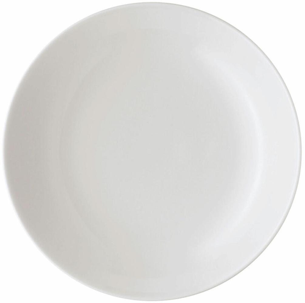 Arzberg Form 2000 Suppenteller, Suppen Teller, Porzellanteller, White, Porzellan, 21 cm, 42000-800001-10321 Bild 1