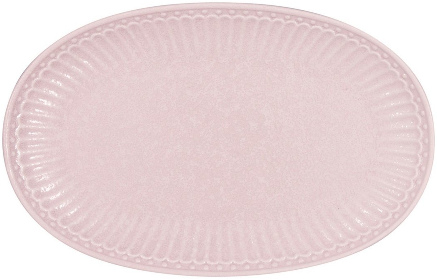 Greengate Servierplatte Alice Servierplatte vintage rose 23cm, Stoneware, (Servierplatte) Bild 1