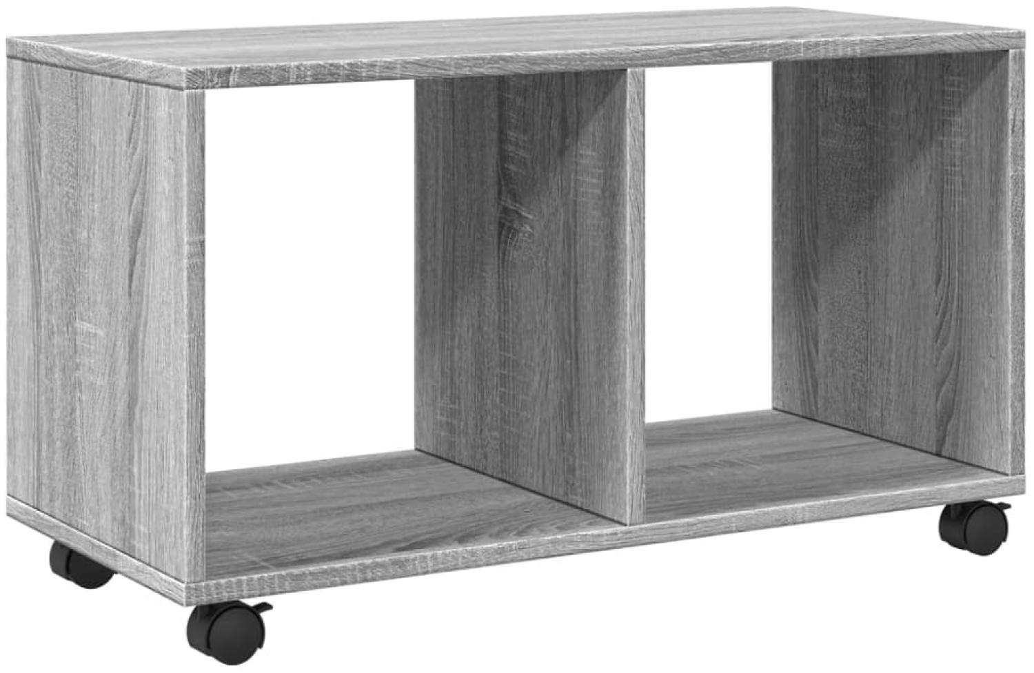 vidaXL Rollschrank Grau Sonoma 72x33x42,5 cm Holzwerkstoff 853142 Bild 1
