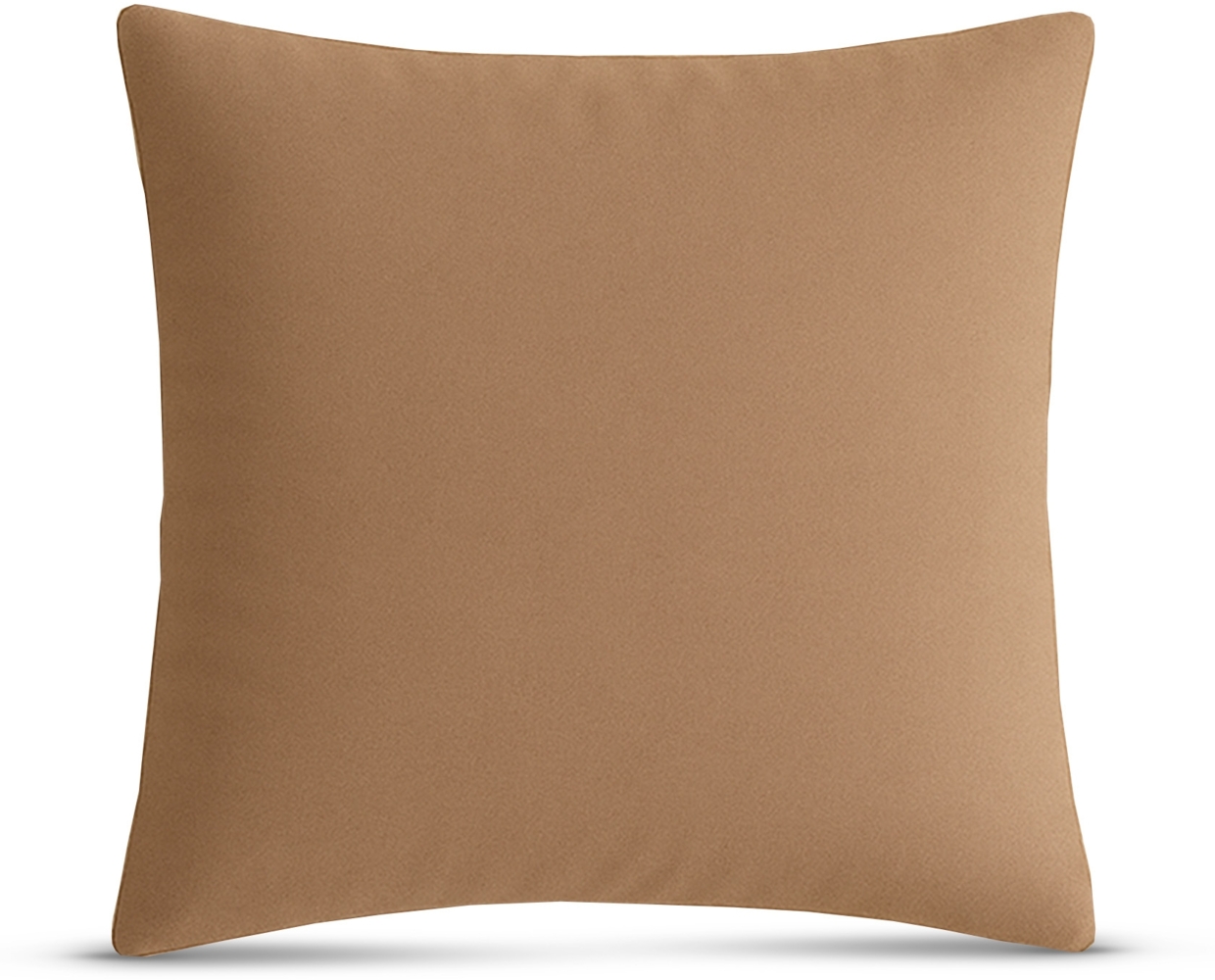 Kissenhülle Dekokissen Kissenbezug Microfaser - viele Größen und Farben Hellbraun 30 x 30 cm Bild 1