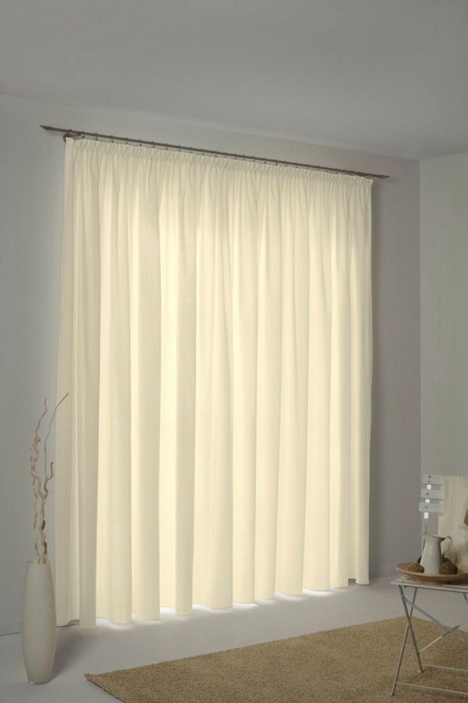 Wirth Vorhang WirthNatur, Kräuselband (1 St), blickdicht, nach Maß Bild 1