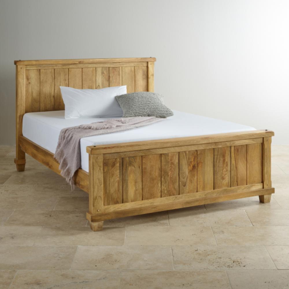 Bett Devi 180x200 aus Mangoholz Bild 1